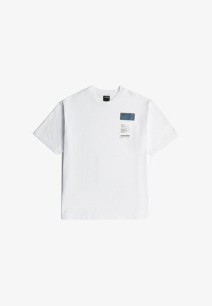 G-STAR, MULTI CHEST BADGE RELAXED T-SHIRT - T-Shirt print - white