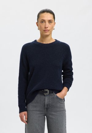 Selected, SLFLULU - Trui - dark sapphire melange
