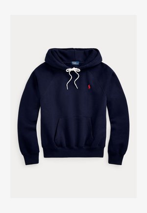 Polo Ralph Lauren SHRUNKEN FIT HOODIE - Jersey con capucha - cruise navy