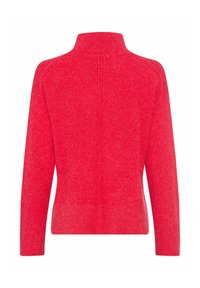 Olsen LANGEN ÄRMELN - Strickpullover - rot
