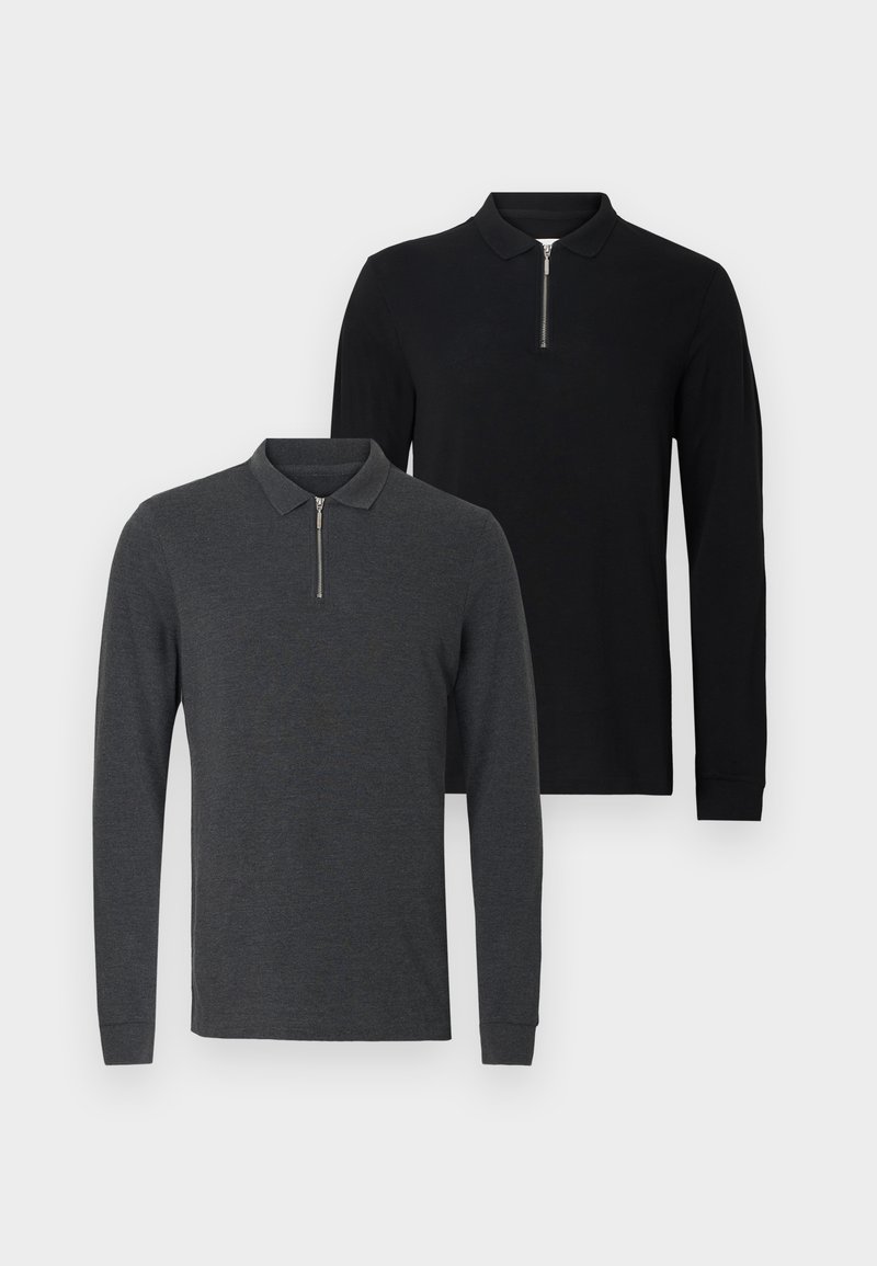 Pier One Poloshirt zwart