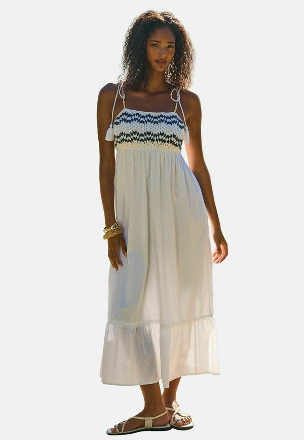 REGULAR FIT -  2-IN-1 DOBBY  - Freizeitkleid