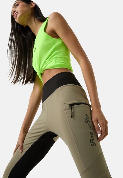 Bogner Fire + Ice CANDRA - Leggings - khaki schwarz