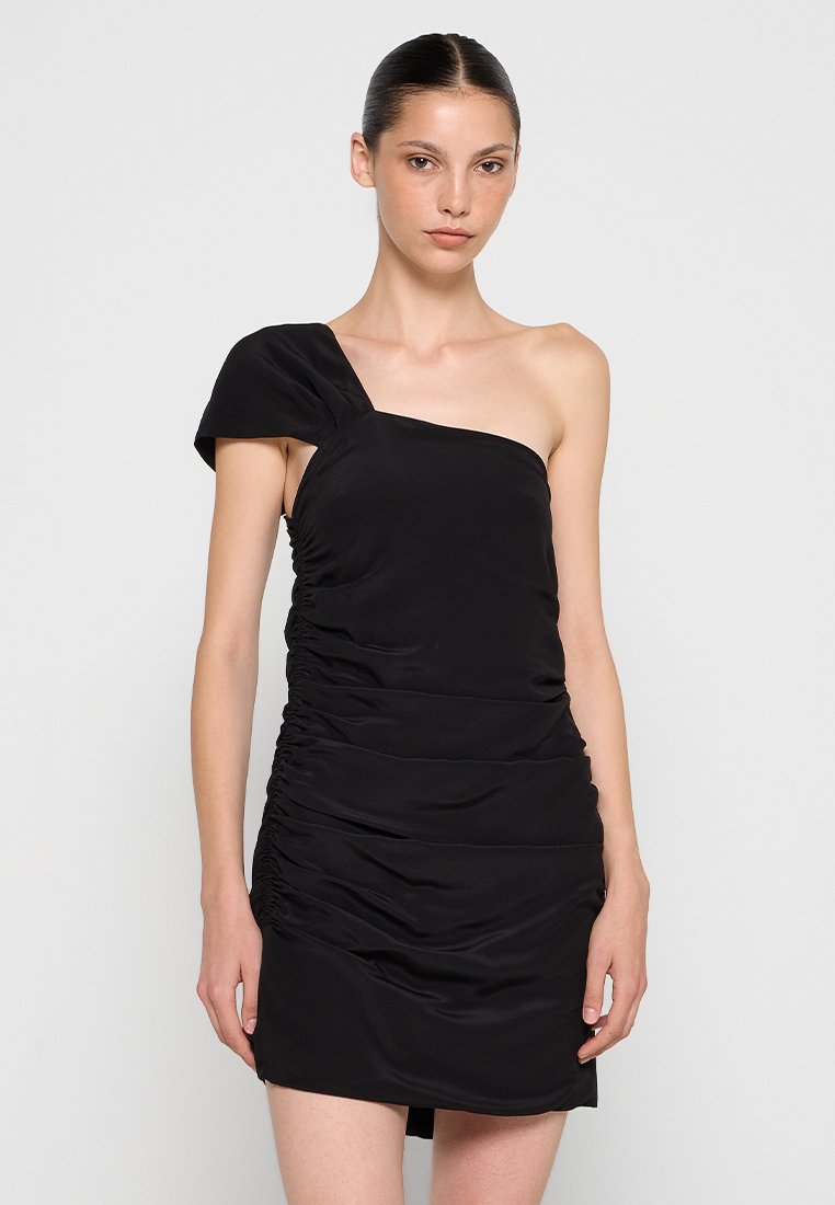 Iro Cocktailjurk zwart Iro Cocktailjurk zwart