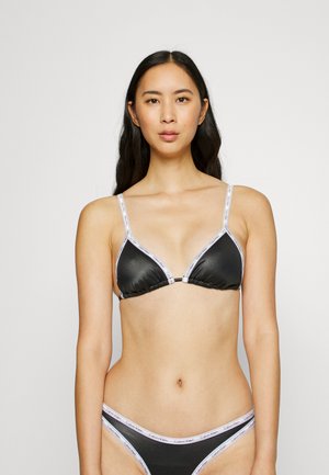 TRIANGLE - Bikini top - black