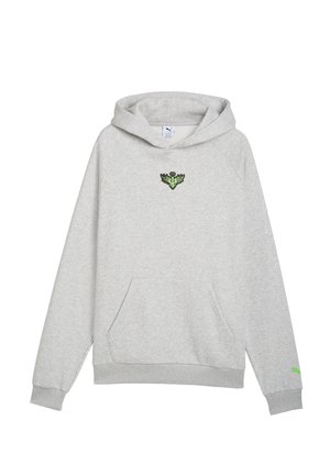 MELO ALWAYZ ON 1 - Hoodie - light gray heather- silver