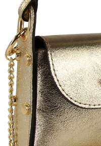 DrachenLeder Handtasche - goldfarben