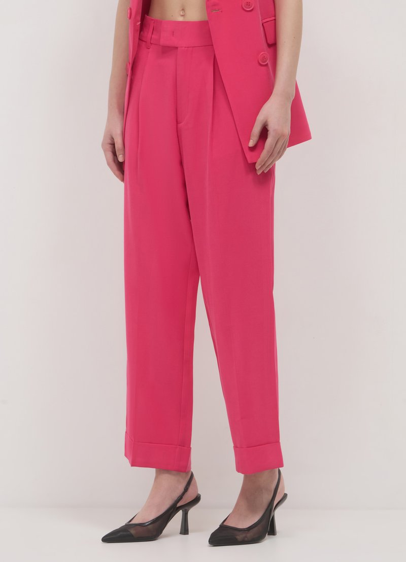 Calliope PANTALONE - Stoffhose - fucsia
