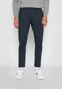 Kronstadt CLUB TEXTURE - Chino - black