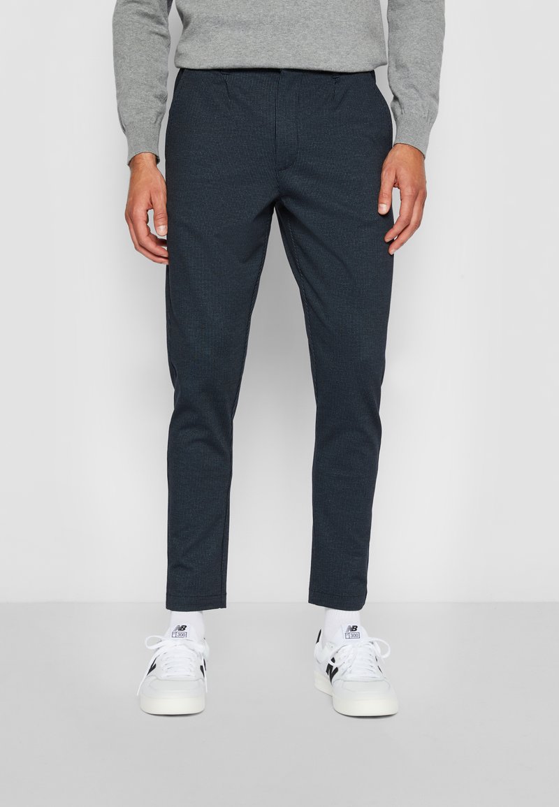 Kronstadt CLUB TEXTURE - Chino - black