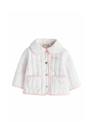 REGULAR FIT - BUNNY PRINT QUILTED - Übergangsjacke - white