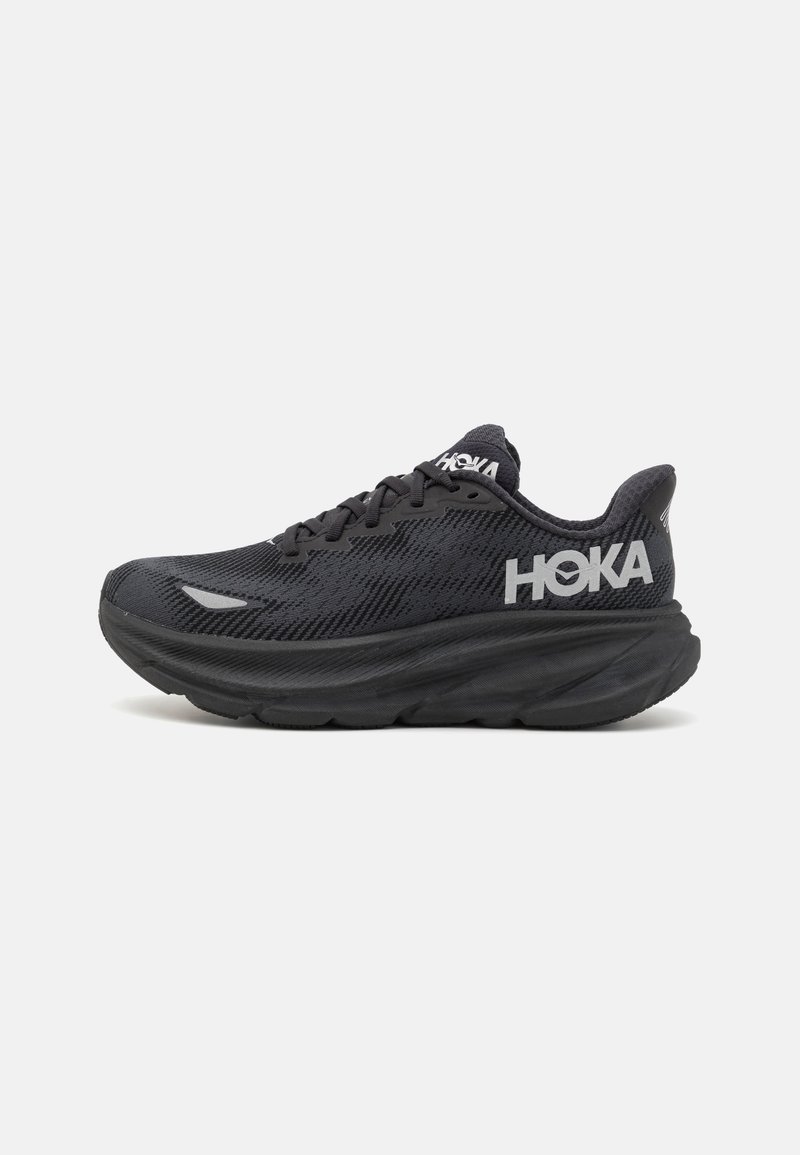 HOKA - CLIFTON 9 GTX - Road running shoes - black, Enlarge
