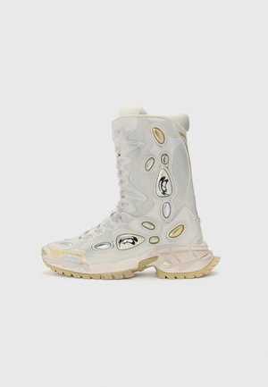 Rombaut NUCLEO BOOT UNISEX - Bottes à plateau - silver-coloured/yellow