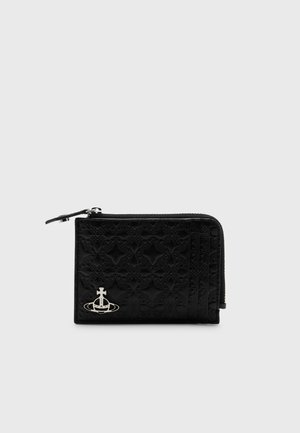 GEORGE CARD HOLDER WITH ZIP UNISEX - Wallet - black