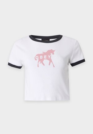 Obey Clothing, - T-shirt z nadrukiem