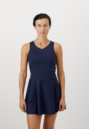 DRESS FRANJA - Jerseykjole - navy
