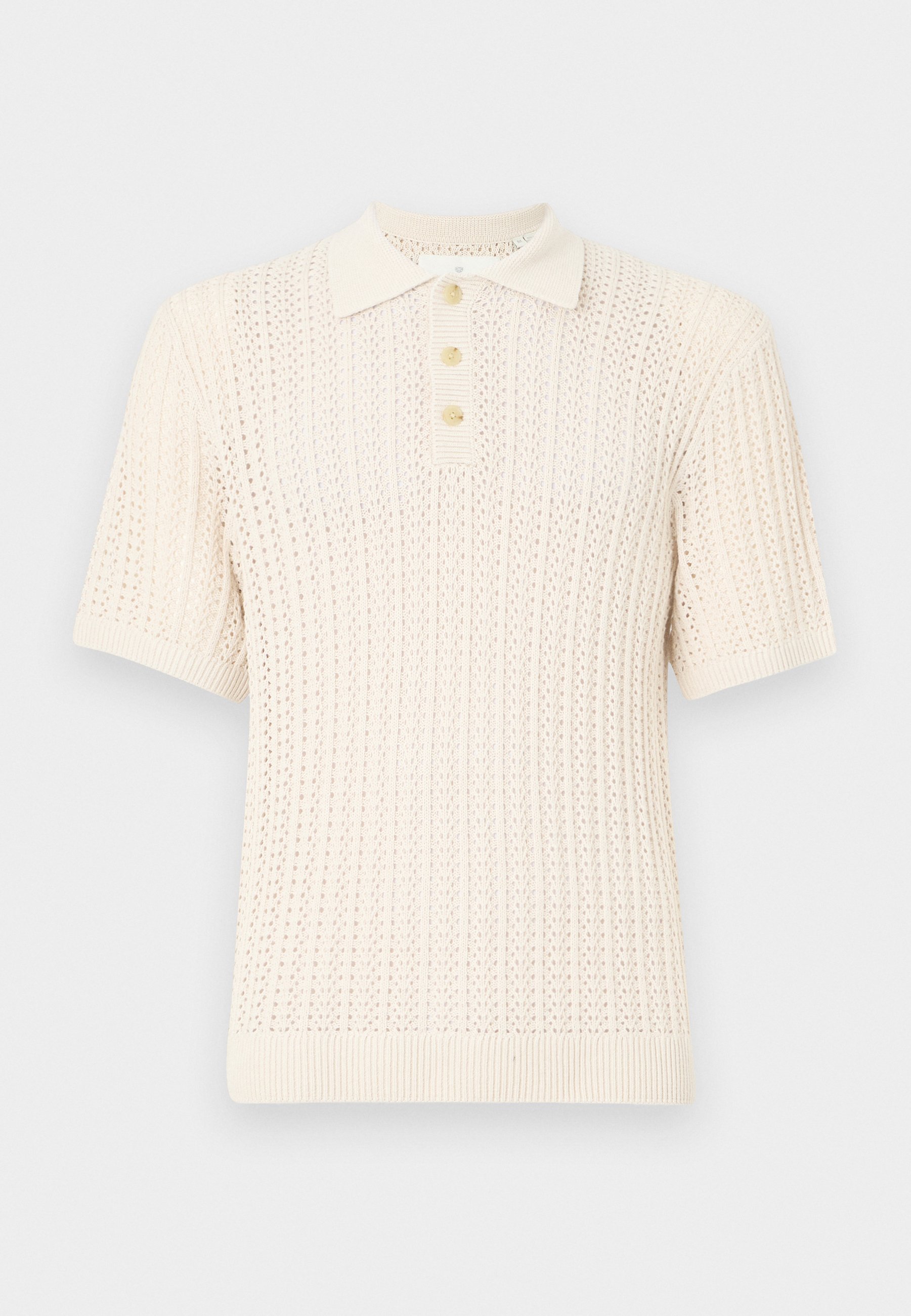 Jack & Jones PREMIUM JPRCCJOEL - Polo shirt - whitecap gray/off