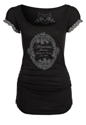 Triko s potiskem - black
