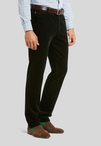 Meyer BONN EXCLUSIVE - Chino - mottled dark green