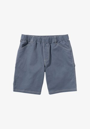Blå bomuldsshorts med elastisk talje, to forlommer og syningsdetaljer. Casual design med en afslappet pasform.