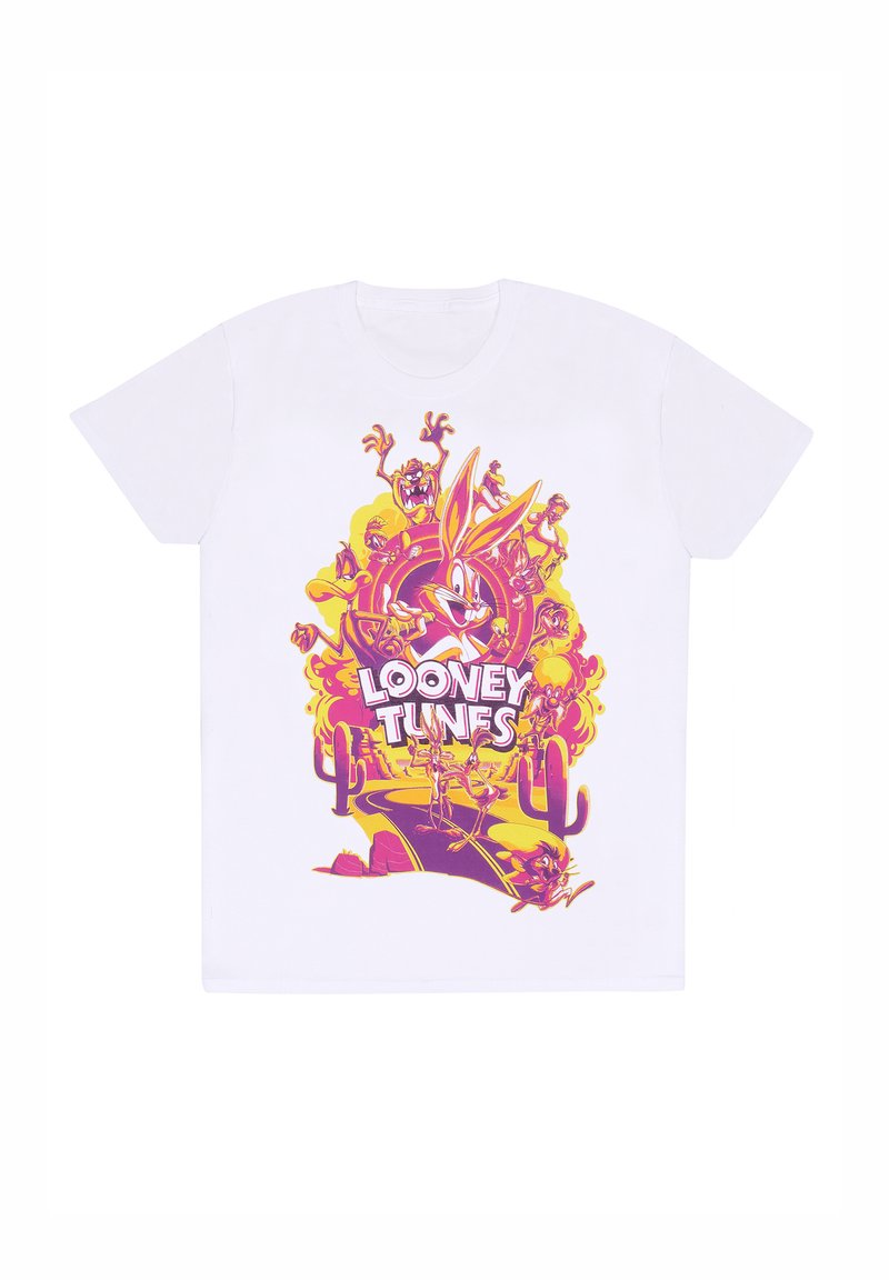 Henry Tiger LOONEY TUNES - Print T-shirt - white - Zalando