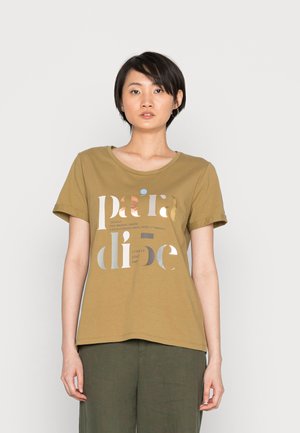 CRNICOLINE - Print T-shirt - gothic olive