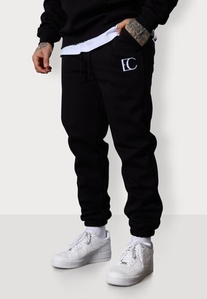 EC LOGO - Pantalon de survêtement - black