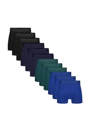 RICO 12-PACK - Boxers - 3x deep teal 3x grey melange 3x blue 3x green