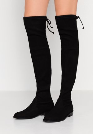 LOWLAND - Over-the-knee boots - black