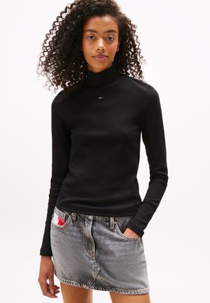 Tommy Jeans, ESSENTIAL - Langærmet T-shirt - black