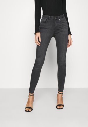 ONLIDA LIFE MIDWAIST - Vaqueros pitillo - grey denim