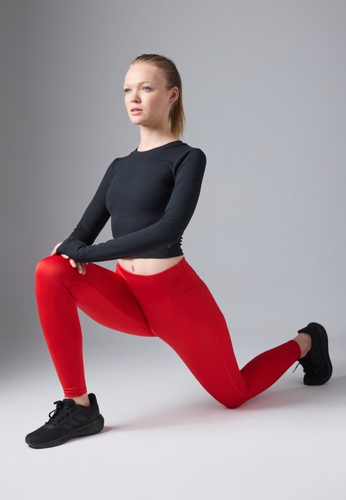 Legging Rouge High Use - Taille 38 (M) - Matière Polyamide - Neuf Avec étiquette - Confort Et Style