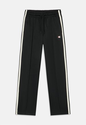 COLLEGE HEM PANTS UNISEX - Pantalon de survêtement - black