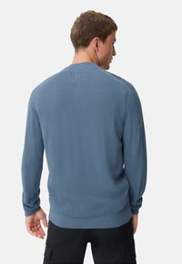 camel active IM STIL - Strickjacke - stone blue