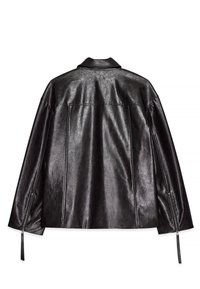 ZIP DETAILED - Kunstnahast jakk - brown