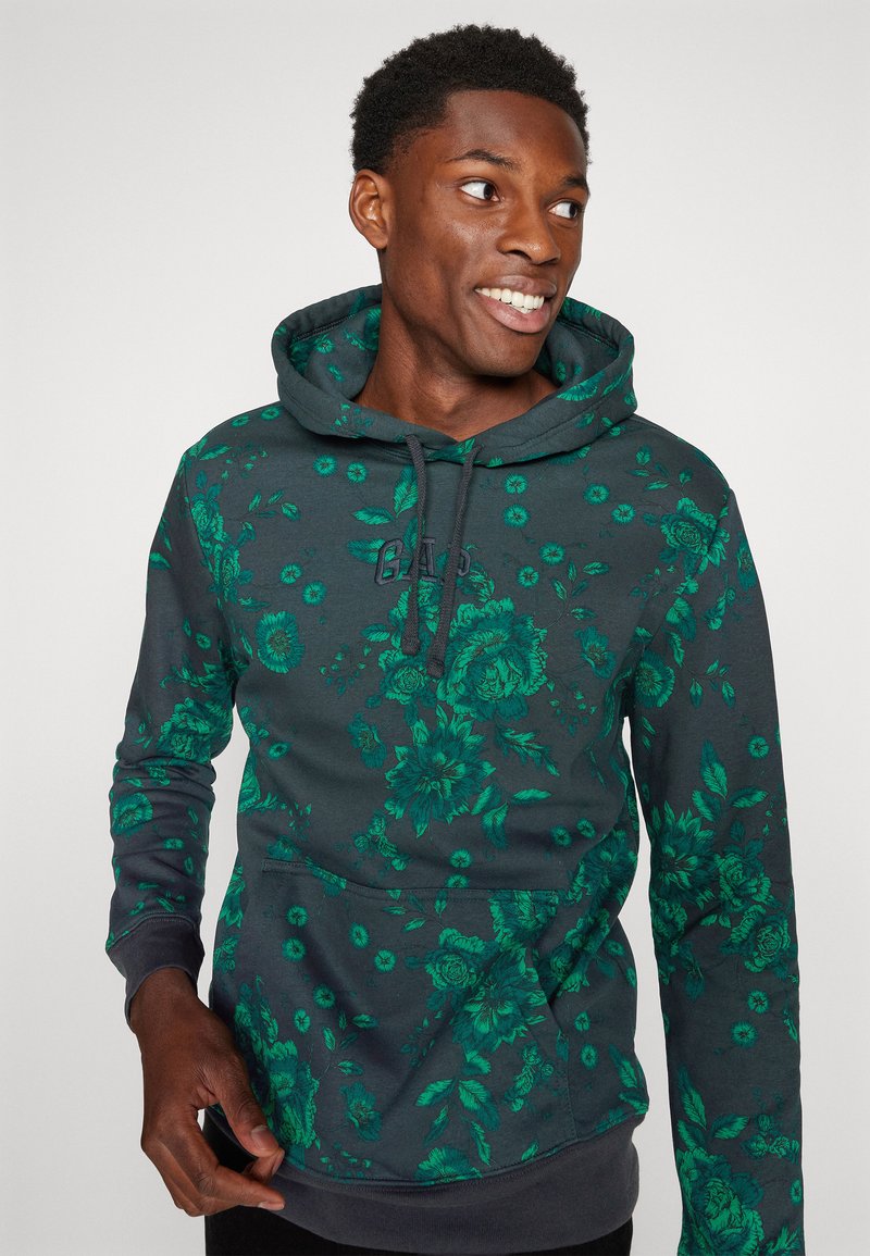 green gap mini logo hoodie