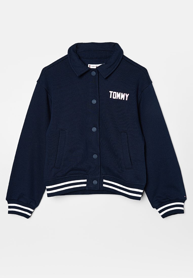 Tommy Hilfiger Sweater met rits donkerblauw