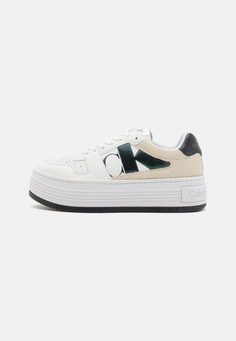 Calvin Klein Jeans BOLD LACE - Zapatillas - bright white/black