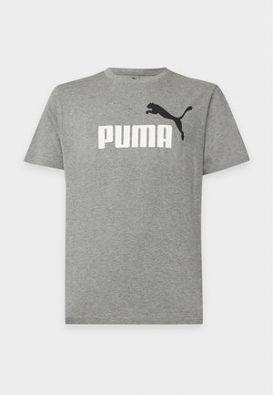 Puma, LOGO TEE - Trükipildiga T-särk - medium gray heather