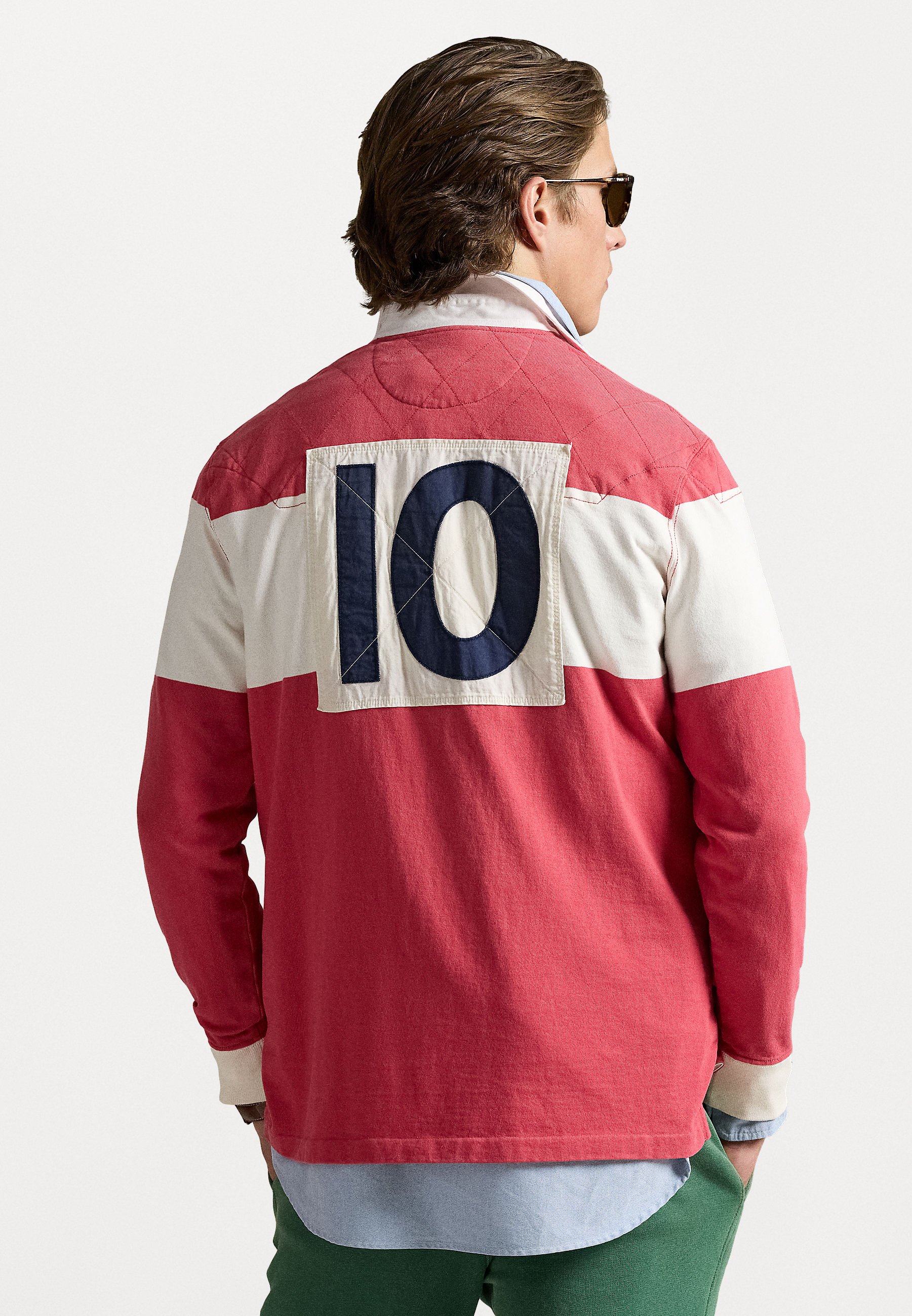 Polo Ralph Lauren CLASSIC FIT EMBROIDERED RUGBY SHIRT - Polo