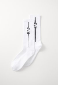 TRAIN SOCKS UNISEX 2 PACK - Zeķes - bianco