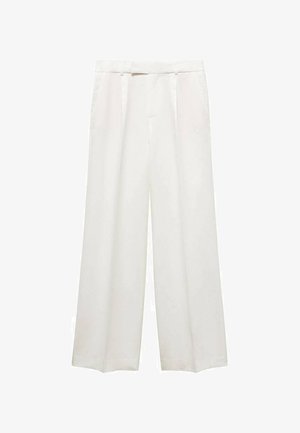 Mango Pantaloni - white