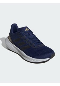 adidas Performance FALCON 3.0 - Scarpe da corsa su strada - dark blue   core black   gold metallic