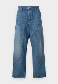 Carhartt WIP BRANDON DOUBLE KNEE PANT - Relaxed fit jeans - blue dark used wash
