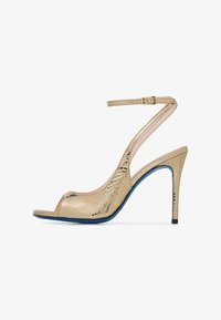 Selected, gold-coloured