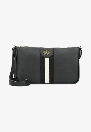 DKNY, CAROL UMHÄNGE 25 CM - Sac bandoulière - blk/gold