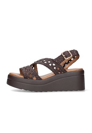 Inuovo, A99022 - Sandali con plateau - brown