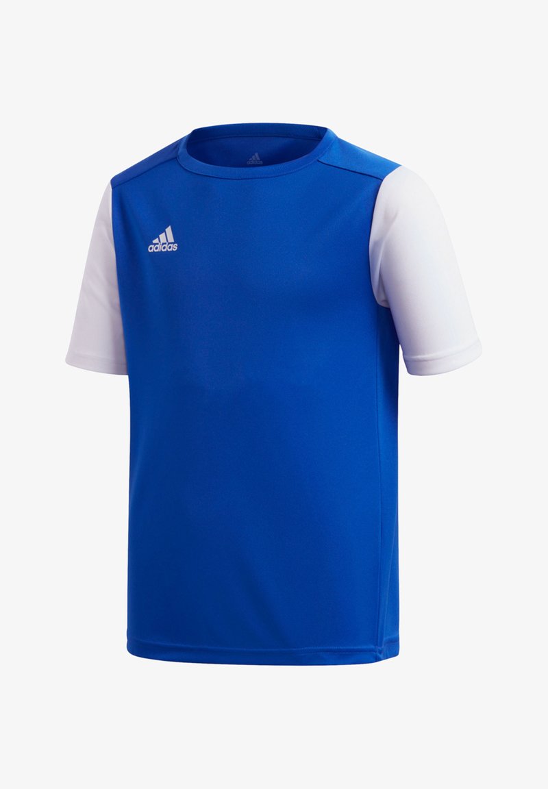adidas Performance ESTRO KURZARM - Camiseta deportiva - blau