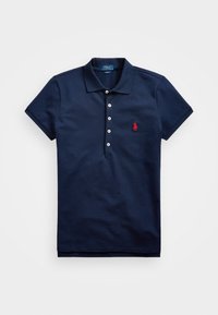 Polo Ralph Lauren JULIE SLIM SHORT SLEEVE - Polo majica - newport navy/temno modra - Zalando.si