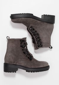 Alpe Botines con cordones - dark grey